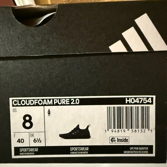 Adidas Womens CLOUDFOAM Sneakers - Picture 8 of 8